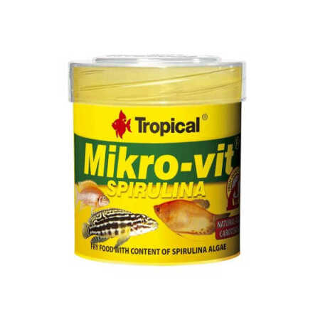 Mikrovit Spirulina 50ml, Tropical