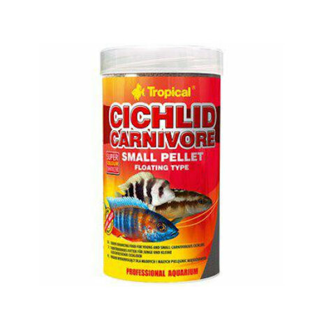 Cichlid carnivore S pellets, flytande