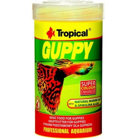 Guppy flake super color 100ml/20g, Tropical