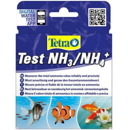 Test NH3/NH4+räcker till 25 test, Tetra