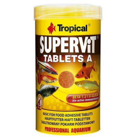 Supervit tablets A 250ml/150g 240st, Tropical