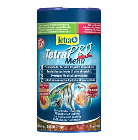TetraPro multi-crisps Menu 250ml/64g, Tetra
