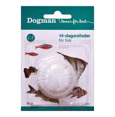 14 dagarsfoder 25g, Dogman 24/09