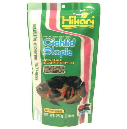 Cichlid Staple mini pellets flytande 57 g, Hikari
