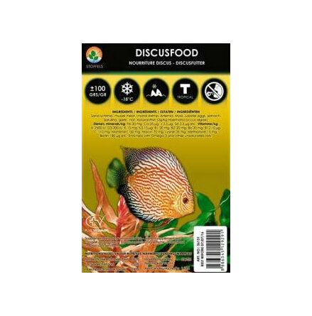 Discusfood fryst 100g blisterförp, Stoffels