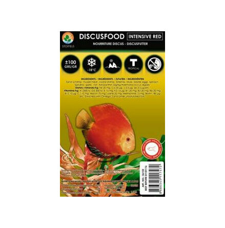 Discusfood Intensive red fryst 100g blisterförp, Stoffels