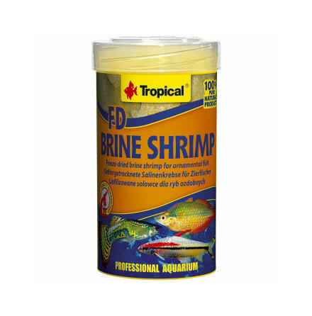 FD Brine Shrimp frystorkad vuxen artemia 100ml/8g, Tropical 23/08