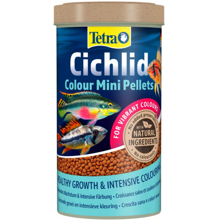 Cichlid Colour Mini Pellets 500ml/170g, Tetra 26/07