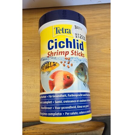 Cichlid Shrimp Sticks 250ml/85g, Tetra 26/10